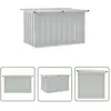 The Living Store coffre de jardin gris 109 x 67 x 65 cm