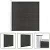 The Living Store Clôture de jardin wpc 175x186 cm Gris - Clôture Jardin - Clôture Résidentielle - Clôture wpc - Clôture Composite - Clôture Grise
