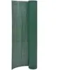 The Living Store Clôture de jardin double face 110x400 cm Vert