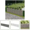 The Living Store Mur en gabions Acier galvanisé 450×30×100 cm