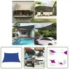 Doc&et² - The Living Store Voile d'ombrage 160 g/m² Bleu 3/4x2 m pehd - Parasol - Voile D'ombrage - Parasol Rectangulaire - Parasol Bleu - Parasol