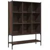 vidaXL Bibliothèque chêne marron 102x30x141,5 cm bois d'ingénierie