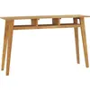 vidaXL Étagère murale 2 niveaux 100x23,5x60cm argenté acier inoxydable