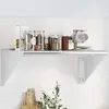 vidaXL Étagère murale 75x45x31 cm argenté acier inoxydable