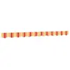 vidaXL Tissu de remplacement de cantonnière d’auvent jaune orange 3 m