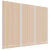 vidaXL Tissu de remplacement pour auvent rayures multicolores 5x3,5 m