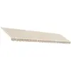 vidaXL Tissu de remplacement pour auvent rayures multicolores 6x3 m