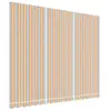 vidaXL Tissu de remplacement pour auvent rayures multicolores 4,5x3,5m