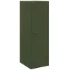 vidaXL Buffet vert olive 34,5x39x107 cm acier