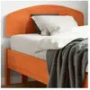 vidaXL Tête de lit cire marron 75 cm bois massif de pin
