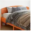 vidaXL Tête de lit cire marron 140 cm bois massif de pin
