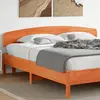 vidaXL Tête de lit cire marron 180 cm bois massif de pin
