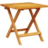 vidaXL Table d’appoint de jardin 40x40x40 cm bois d'acacia massif