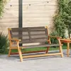 Vidaxl Banc d'extérieur Look Teck - Bois d'acacia massif