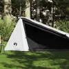 Vidaxl tente de camping tunnel 1 personne tissu occultant imperméable