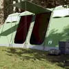 vidaXL Tente de camping tunnel 10 personnes vert imperméable