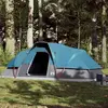 vidaXL Tente familiale à dôme 9 personnes bleu imperméable