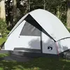 vidaXL Tente de camping à dôme 4 personnes tissu occultant imperméable