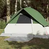 vidaXL Vidaxl Tente De Camping À Dôme 3 Personne Vert Imperméable