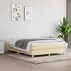 vidaXL Store roulant d'extérieur jaune et blanc 120x270 cm tissu acier