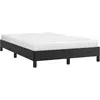 Cadre de lit sans matelas noir 120x190 cm similicuir Vidaxl 836760