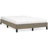 vidaXL Vidaxl Cadre De Lit Sans Matelas Taupe 120x190 Cm Tissu