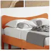 vidaXL Tête de lit cire marron 120 cm bois massif de pin