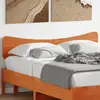 vidaXL Tête de lit cire marron 140 cm bois massif de pin
