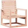 vidaXL Chaise de jardin 57,5x63x76 cm bois massif de douglas