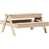 Vidaxl - Table de pique-nique avec bac à sable pour enfants pin massif