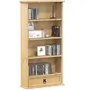 vidaXL Armoire à CD Corona 52x17,5x103 cm bois de pin massif