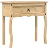 vidaXL Table console Corona 73x35x73 cm bois de pin massif