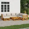 vidaXL Parasol de jardin avec mât en acier vert 248x248x248 cm