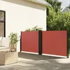 vidaXL Auvent latéral rétractable terre cuite 140x600 cm