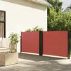 vidaXL Auvent latéral rétractable terre cuite 100x600 cm