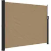 vidaXL Auvent latéral rétractable taupe 170x300 cm