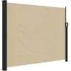 vidaXL Auvent latéral rétractable beige 160x300 cm