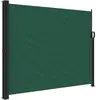 vidaXL Auvent latéral rétractable vert foncé 160x600 cm