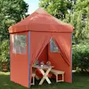 vidaXL Tente de réception pliable escamotable avec 4 parois latérales