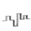 vidaXL Étagère murale sonoma gris 104,5x10x43 cm bois d'ingénierie