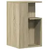 vidaXL Table d'appoint chêne sonoma 35x35x60 cm bois d'ingénierie