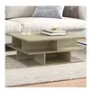 vidaXL Table basse chêne sonoma 70x70x29 cm bois d'ingénierie