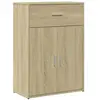 vidaXL Buffet chêne sonoma 60x30x84 cm bois d'ingénierie
