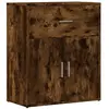 vidaXL Buffet chêne fumé 60x31x70 cm bois d'ingénierie