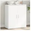 vidaXL Buffet blanc 60x31x70 cm bois d'ingénierie