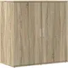 vidaXL Buffet chêne sonoma 79x38x80 cm bois d'ingénierie