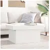 vidaXL Table basse blanc 100x55x40 cm bois d'ingénierie