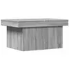 vidaXL Table basse sonoma gris 100x55x40 cm bois d'ingénierie