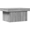 vidaXL Table basse sonoma gris 80x55x40 cm bois d'ingénierie