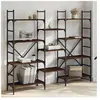 vidaXL Bibliothèque chêne marron 160x28,5x136,5 cm bois d'ingénierie